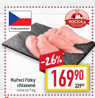Kuřecí řízky Vocílka