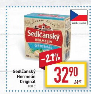 Sýr Hermelín Sedlčanský