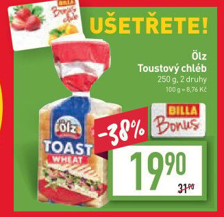 Toustový chléb Ölz