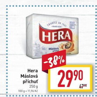 Tuk s máslovou příchutí Hera