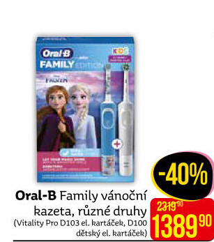 Dárková kazeta Oral-B Family edition