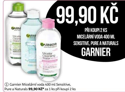 Micelární voda Garnier