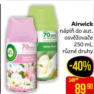 Osvěžovač vzduchu Freshmatic Air Wick - náplň