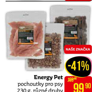 Pamlsky pro psy Energy Pet