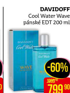 Toaletní voda pánská Cool Water Wave Davidoff
