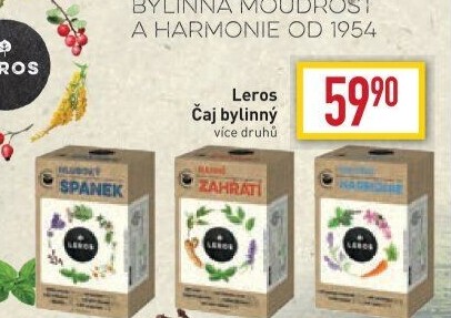 Čaj bylinný Leros