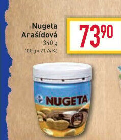 Čokokrém arašídový Nugeta Orion
