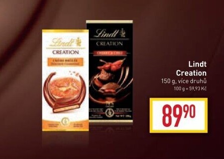 Čokoláda Creation Lindt