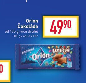 Čokoláda Orion