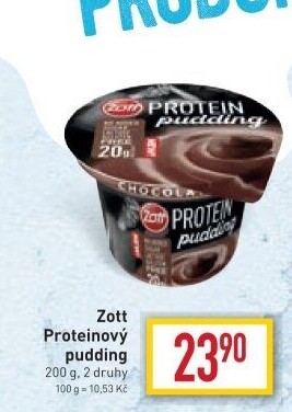 Dezert pudink protein Zott