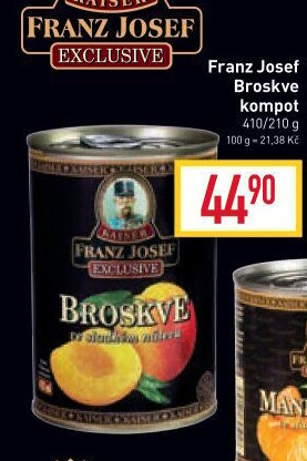 Kompot broskve Exclusive Franz Josef Kaiser