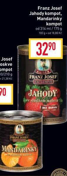 Kompot mandarinky Franz Josef