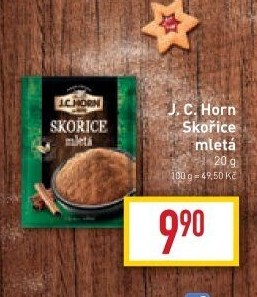 Koření Skořice mletá J.C. Horn