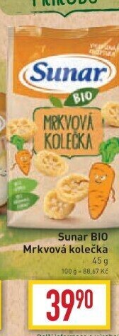Křupky bio Sunar