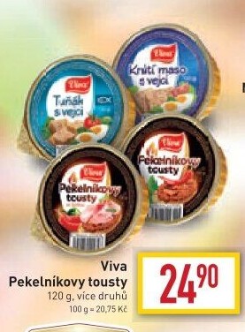Paštika Pekelníkovy tousty Viva Carne