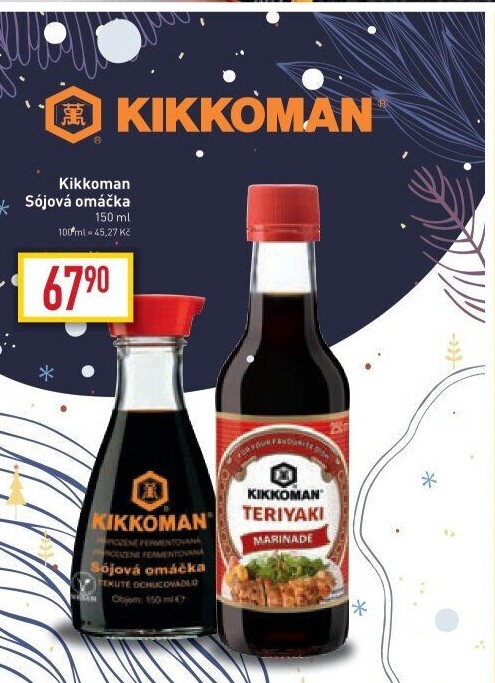 Sójová omáčka Kikkoman