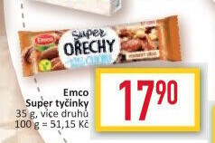 Tyčinka Super Ořechy Emco