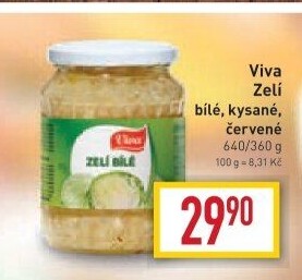 Zelí bílé kysané Viva Gourmet