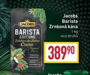 Zrnková káva Barista Jacobs