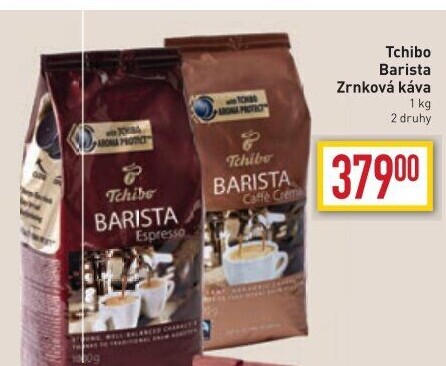 Zrnková káva Barista Tchibo