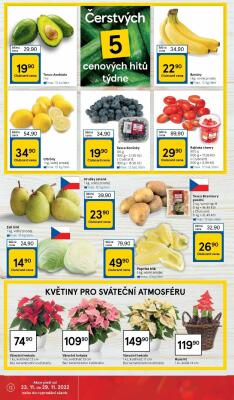 akční leták Tesco 23.11.2022-29.11.2022