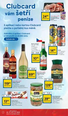 akční leták Tesco 23.11.2022-29.11.2022