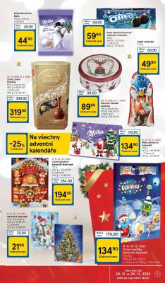 akční leták Tesco 23.11.2022-29.11.2022