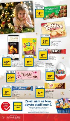 akční leták Tesco 23.11.2022-29.11.2022