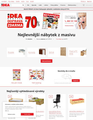 akční leták IDEA nábytek 22.11.2022-28.11.2022