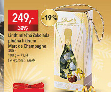 Bonboniéra Marc de Champagne Lindt