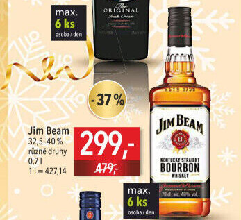Bourbon White Jim Beam
