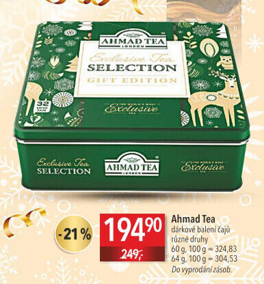 Čaj dárková kazeta Ahmad Tea