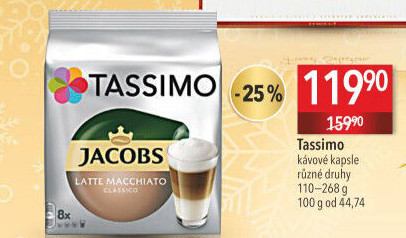 Kapsle Tassimo Jacobs