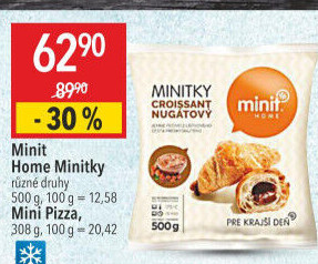 Minitky k rozpékání mražené Minit