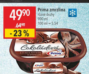 Zmrzlina ve vaničce Prima