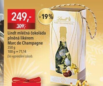 Bonboniéra Marc de Champagne Lindt