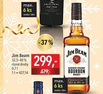Bourbon White Jim Beam