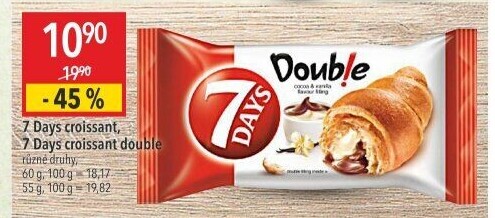 Croissant Double 7 days