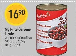 Fazole červené My Price