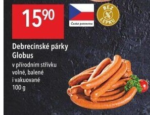 Párky debrecínské Globus