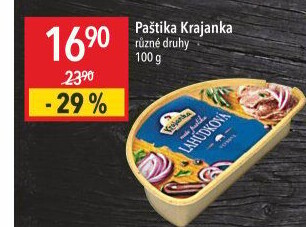 Paštika lahůdková Krajanka
