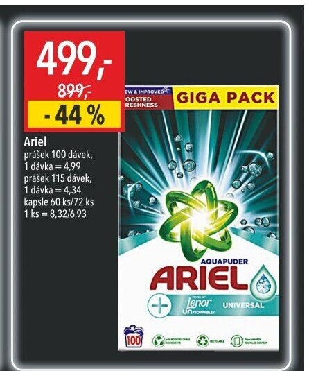 Prací prášek Ariel