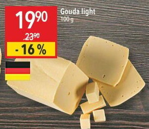 Sýr Gouda light