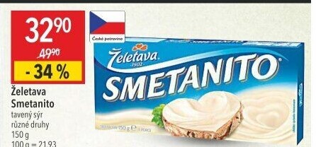 Sýr tavený Smetanito Želetava