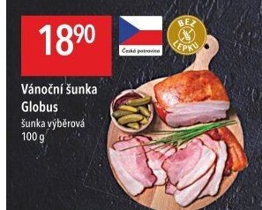 Vánoční šunka výběrová Globus