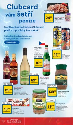 akční leták Tesco 23.11.2022-29.11.2022