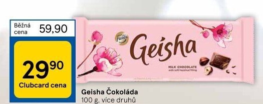 Čokoláda Geisha