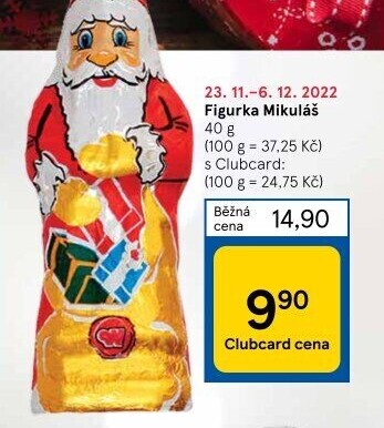 Čokoládový Mikuláš