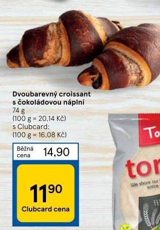 Croissant s náplní