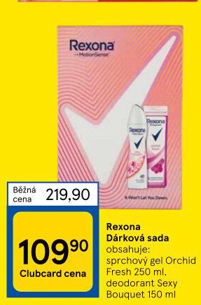 Dárková kazeta dámská Rexona